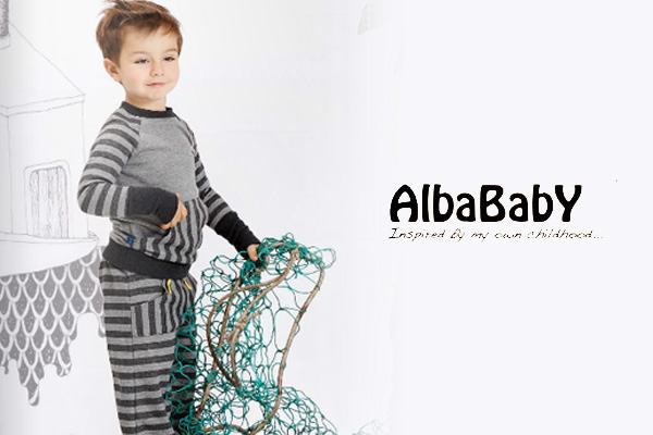 15年秋冬新作 Albababy アルバベイビー Filan Baggy Pantsバギーパンツ グレー 98cm 110cm 送料無料